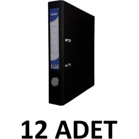 Noki 12'li Siyah Dar Plastik Klasör