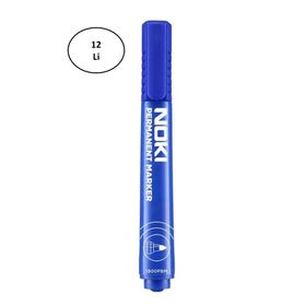 Noki 1800 12'li Mavi Yuvarlak Uç Marker Kalem