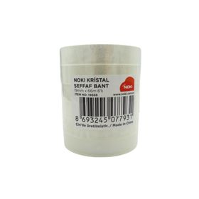 Noki 19mmx66m 6 Adet Kristal Şeffaf Bant