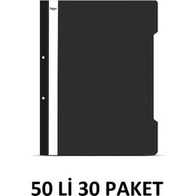 Noki 30 Paket 50'li Siyah Telli Dosya