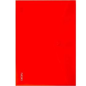 Noki 3101 Dosya Kırmızı Çıtçıtlı Evrak Zarfı