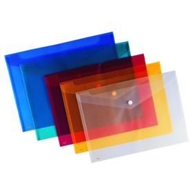 Noki 3101 Şeffaf Dosya Çıtçıtlı Evrak Zarfı