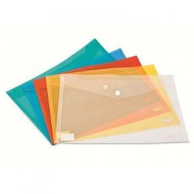 Noki 3101 Şeffaf Dosya Çıtçıtlı Evrak Zarfı