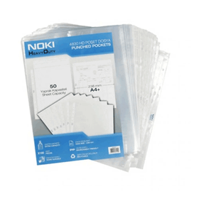 Noki 4830-HD A4 100'lü Delikli Poşet Dosya