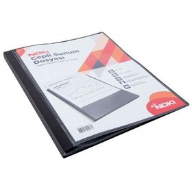 Noki 64140-N-190 40'lı Siyah Cepli Sunum Dosyası