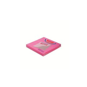 Noki 75x75 Pembe Memo Baskılı Yapışkanlı Not Kağıdı