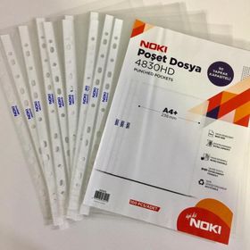 Noki A4 50 Yaprak 100 Adet Kapasiteli Poşet Dosya