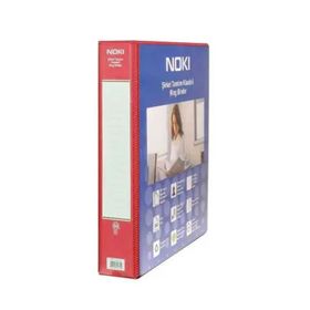 Noki A4 D Mekanizmalı 3 cm Kırmızı 4 Halkalı Klasör