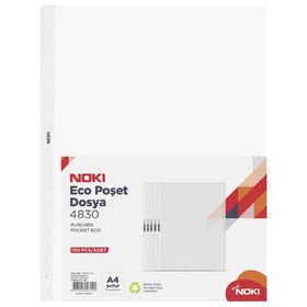 Noki A4 Eco 100'lü 30 Paket 1 Koli Poşet Dosya