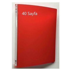 Noki Cepli 40 Yaprak A4 Kırmızı Sunum Dosyası