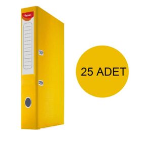 Noki Dar Halkalı Sarı 25'li Büro Klasör