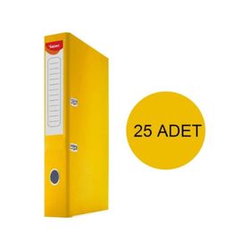 Noki Dar Halkalı Sarı 25'li Büro Klasör