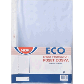 Noki Eco 10'lu Paket Poşet A4 Dosya