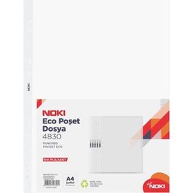Noki Eco A4 100'lü 3 Adet Poşet Dosya