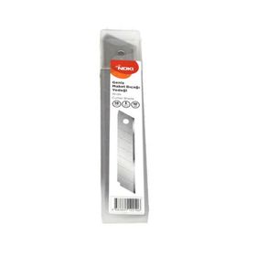 Noki Geniş 18 mm 10'lu Tüp Maket Bıçağı Yedeği