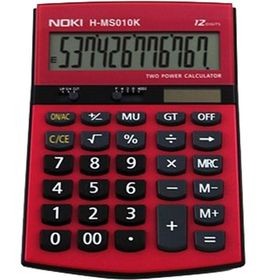 Noki H-MS010 Kırmızı Hesap Makinesi
