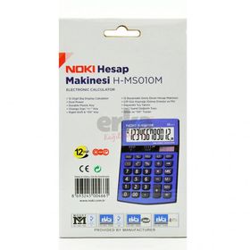 Noki H-MS010 Mavi Hesap Makinesi