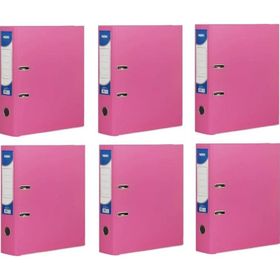 Noki Halkalı Pembe 6 Adet Büro Klasörü