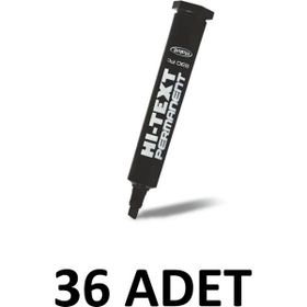 Noki Hi-Text 830PC Siyah Markör Koli Kalemi