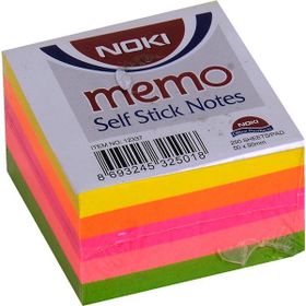 Noki Memo Karışık Renk Neon 50 x 50 mm Not Kağıdı