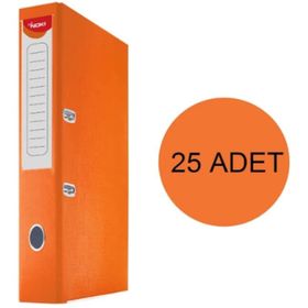 Noki Plastik Dar 25 Adet Turuncu Klasör