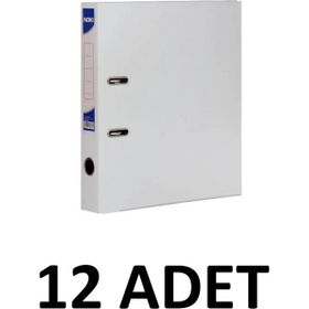 Noki Plastik Dar Beyaz 12'li Klasör