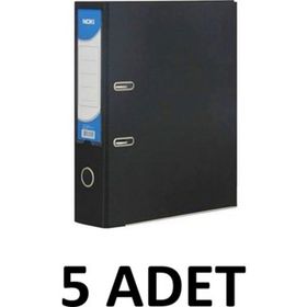 Noki Siyah 5'li Paket Dar Plastik Klasör
