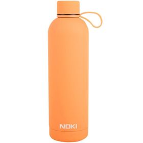 Noki T-0124 Turuncu Soft Touch Vidalı Kapak Çelik 730 ml Termos