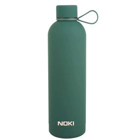 Noki T-0124 Yeşil Soft Touch Vidalı Kapak Çelik 730 ml Termos