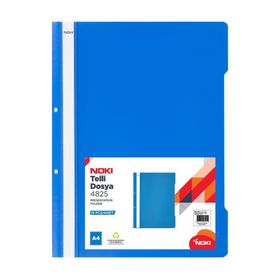 Noki XL 4825 Plastik 25 Adet Mavi Telli Dosya