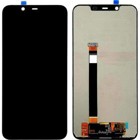 Nokia 7.1 Plus Siyah Çıtasız Uyumlu Lcd Ekran Dokunmatik