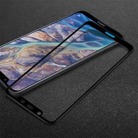 Nokia 7.1 Plus X7 Ful Kavisli Kırılmaz Cam Ekran Koruyucu