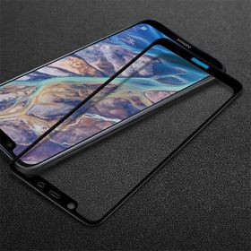 Nokia 7.1 Plus X7 Ful Kavisli Kırılmaz Cam Ekran Koruyucu