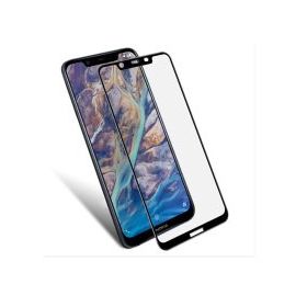 Nokia 7.1 Plus X7 Ful Kavisli Kırılmaz Cam Ekran Koruyucu
