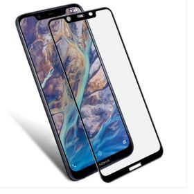 Nokia 7.1 Plus X7 Ful Kavisli Kırılmaz Cam Ekran Koruyucu