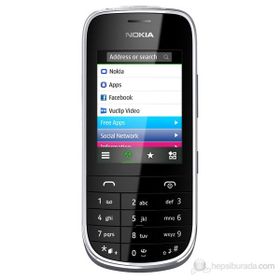 Nokia Asha 203 Gri