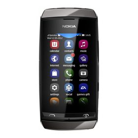 Nokia Asha 306 Koyu Gri