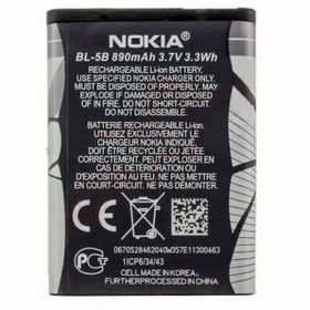 Nokia BL-5B 7260 Orjinal Batarya