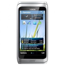 Nokia E7 Gümüş Beyaz
