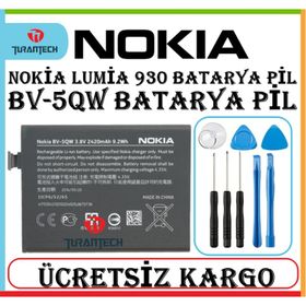 Nokia Lumia 930 BV5QW Uyumlu Batarya