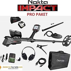 Nokta İmpact Pro Paket Multi Frekans Hafif Dedektör