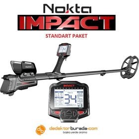 Nokta İmpact Pro Paket Multi Frekans Hafif Dedektör