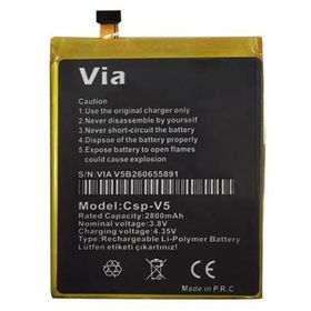 Nokta Teknik Casper VIA V5 Uyumlu 2800 mAh Batarya