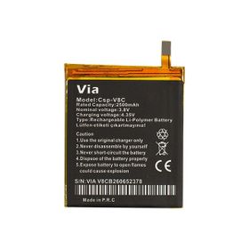Nokta Teknik Casper VIA V8C Uyumlu 2500 mAh Batarya