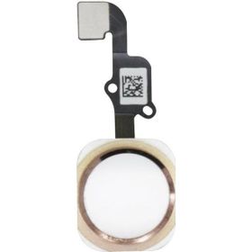 Nokta Teknik iPhone 6 / 6 Plus Gold Home Tuş Bordu Film Orta Tuş
