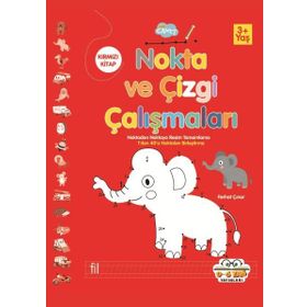 Nokta ve Çizgi Çalışmaları Kırmızı Kitap - Kolektif