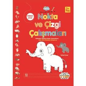 Nokta ve Çizgi Çalışmaları Kırmızı Kitap - Kolektif