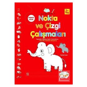 Nokta ve Çizgi Çalışmaları Kırmızı Kitap - Kolektif