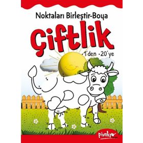 Noktaları Birleştir-Boya Çiftlik 1 den 20 ye - Pinokyo Yayınları