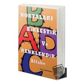 Noktaları Birleştir ve Renklendir Alfabe - Ayla Karaduman